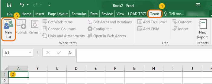 Work with VSTS (or TFS) Work Items from Excel without installing Team Explorer